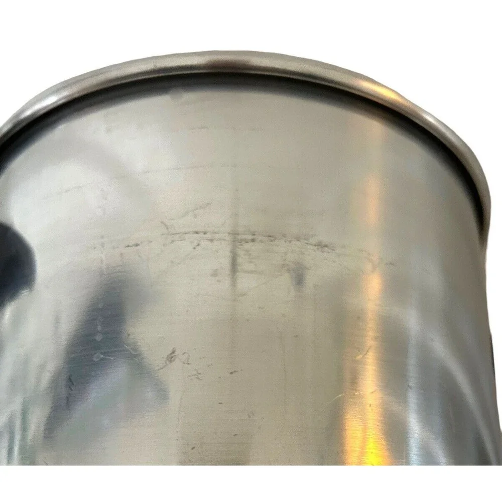 Vtg Regal Ware Supreme Aluminum & Copper Tone Ice Bucket and Lid Seal MCM Bar